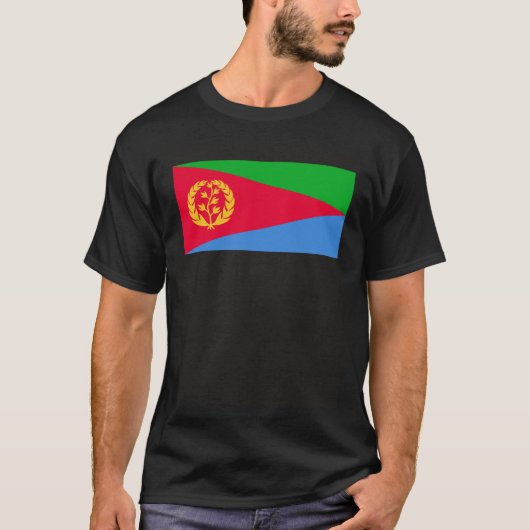 エリトリア国旗 Tシャツ (正面)