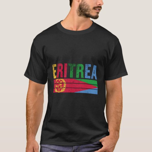 エリトリア国旗 Tシャツ (正面)