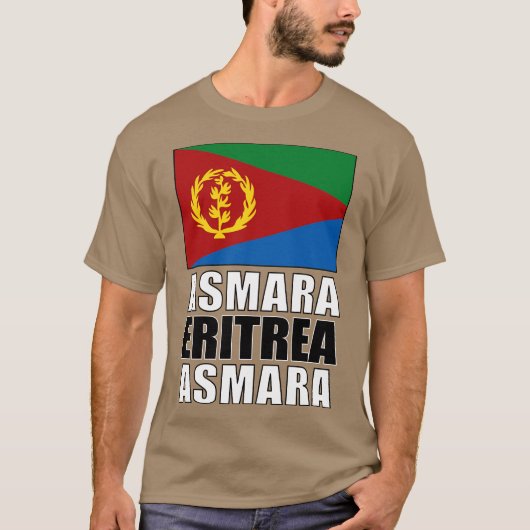 エリトリア国旗 Tシャツ (正面)