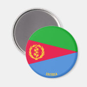 エリトリア国魅力的旗 マグネット (正面/裏面)