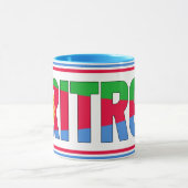 エリトリア愛国的なコーヒーとシピン マグカップ (中央)