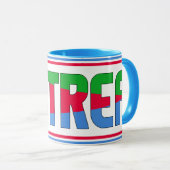 エリトリア愛国的なコーヒーとシピン マグカップ (正面右)