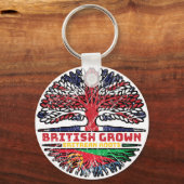 エリトリア統一されたイギリス王国大樹 キーホルダー (正面)