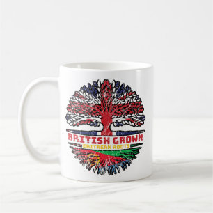 エリトリア統一されたイギリス王国大樹 コーヒーマグカップ