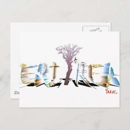 エリトリア ポストカード (正面/裏面)