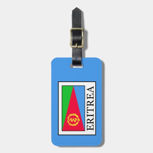 エリトリア ラゲッジタグ (正面縦)