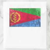 エリトリア 長方形シール (バッグ)