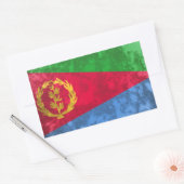 エリトリア 長方形シール (封筒)