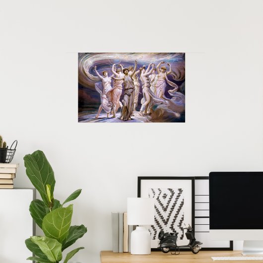 エリフヴェダーザプレアデス ポスター (ホームオフィス)