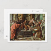 エリマスの目隠し（システィーナChの漫画） ポストカード (正面/裏面)