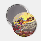 エリヤが天国磁石に上昇 マグネット (正面/裏面)