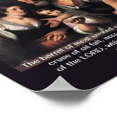 エリヤとザレファスの未亡人 – ポスター (角)