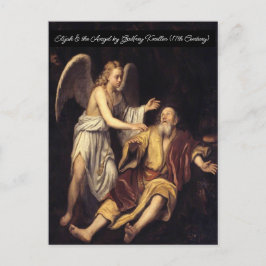 エリヤと天使 ポストカード