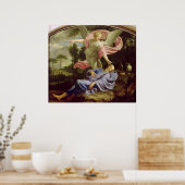 エリヤの夢1650年～55年 ポスター (キッチン)