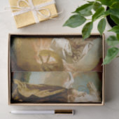 エリヤはアンジェリによって火の戦車に乗せられた 薄葉紙 (ギフト)