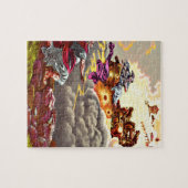 エリヤはパズルのデザインに上昇します ジグソーパズル (横)