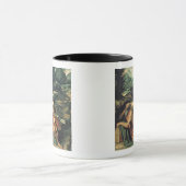 エリヤは天使、c.1534によって訪問しました マグカップ (中央)