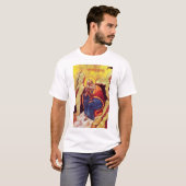 エリヤ聖人のギリシャ正教のアイコン Tシャツ (正面フル)