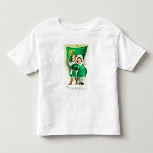 エリンがカップルを旗を握ることを覚えるようにして下さい トドラーTシャツ (正面)
