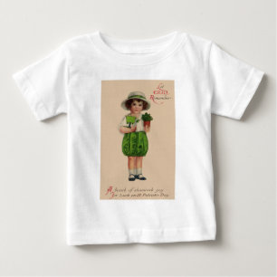 エリンがセントパトリックの日のTシャツを覚えるようにして下さい ベビーTシャツ