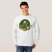 エリンはアイルランド語Braghの行きます Tシャツ (正面フル)