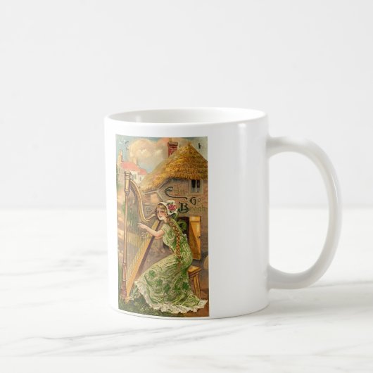 エリンは女性Braghのハープの行きます コーヒーマグカップ (右)