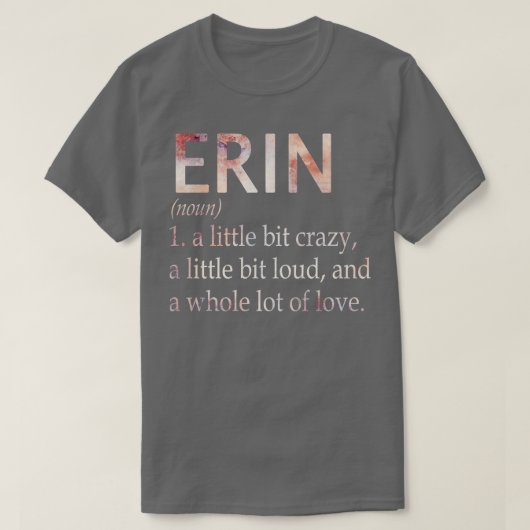 エリンガール名の定義 Tシャツ (デザイン正面)