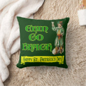 エリンゴーグラハッピーセントパトリックの日枕 クッション (ブランケット)