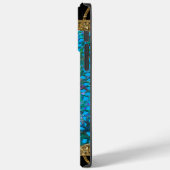 エリントンブルー保護モノグラムかわいらし Case-Mate iPhoneケース (裏面 / 左)