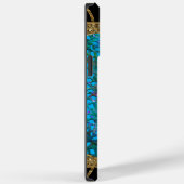 エリントンブルー保護モノグラムかわいらし Case-Mate iPhoneケース (裏面 / 右)