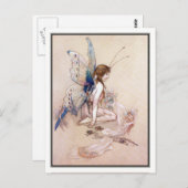 エリーがウィック・ゴブルで翼を獲得 ポストカード (正面/裏面)