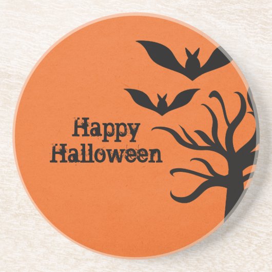 エリーこうもりハロウィンコースター、オレンジ コースター (正面)