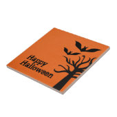 エリーこうもりハロウィーンタイル，オレンジ タイル (側面)