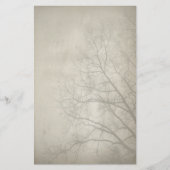 エリーの冬の日のペーパー文房具 便箋 (正面)