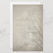 エリーの冬の日のペーパー文房具 便箋 (正面/裏面)