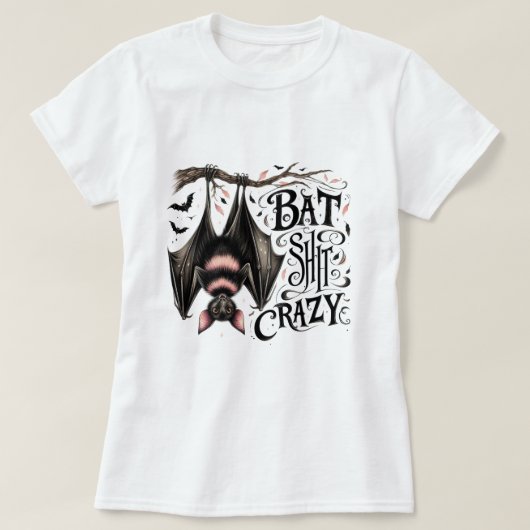 エリーアルボレアルこうもり装飾 Tシャツ (デザイン正面)