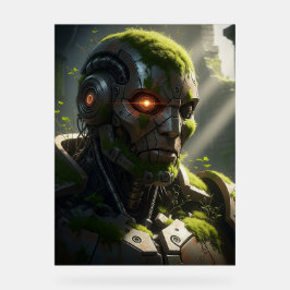 エリーアンドロイド過大栽培サイバーパンクアート アクリルサイン