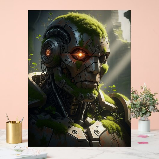 エリーアンドロイド過大栽培サイバーパンクアート アクリルサイン (ウェディング)