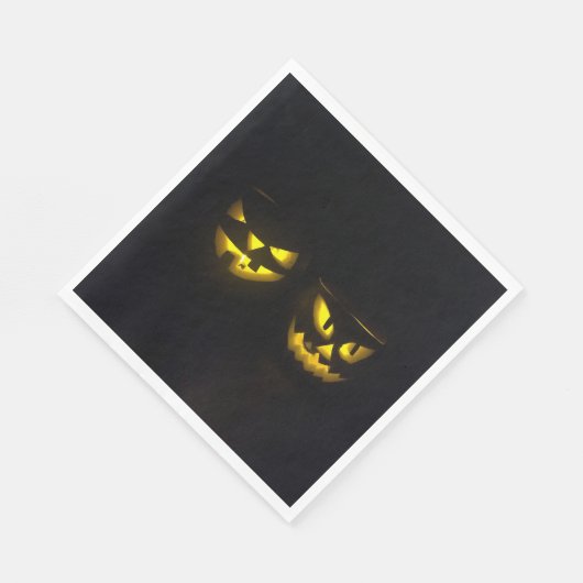 エリーイエローグローハロウィーンカボチャ顔 (角)