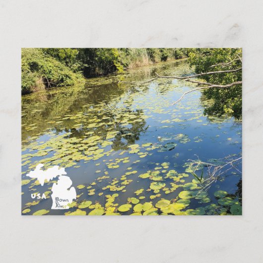 エリーエリーメトロパークリバービュー(ロゴ付き) ポストカード (正面)