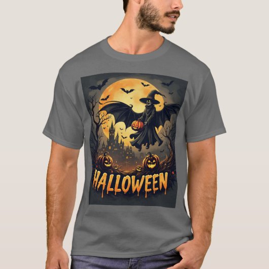 エリーエレガンス:ハロウィンミスティーク Tシャツ (正面)