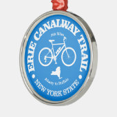 エリーカナルウェイトレイル(サイクリング) メタルオーナメント (左)