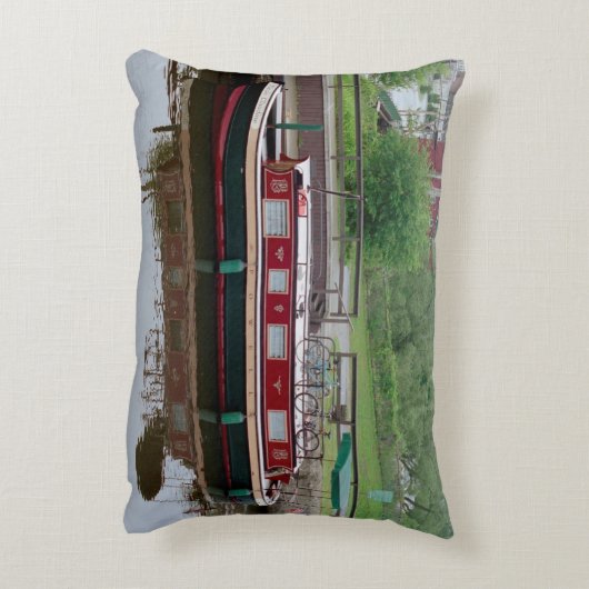 エリーカナルボートアクセント枕 アクセントクッション (裏面(縦))