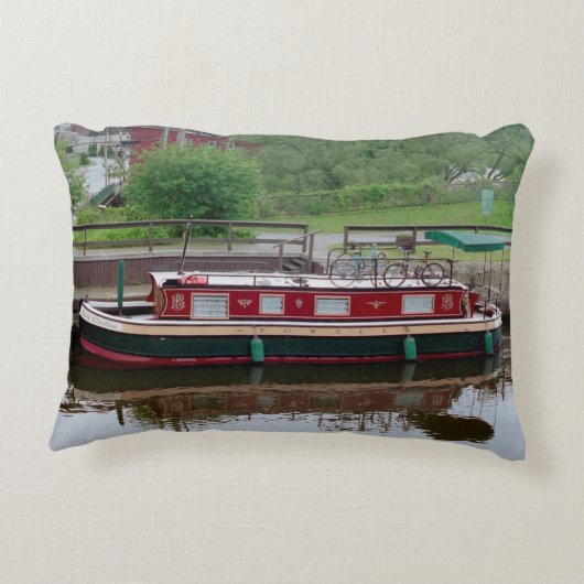 エリーカナルボートアクセント枕 アクセントクッション (裏面)