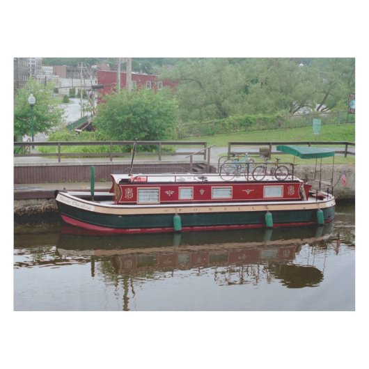 エリーカナルボートテーブルクロス テーブルクロス (正面(横))