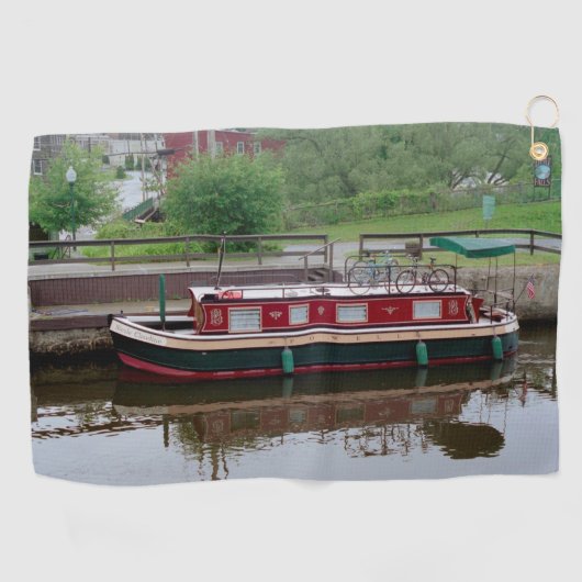 エリーキャナルボートゴルフタオル ゴルフタオル (横)