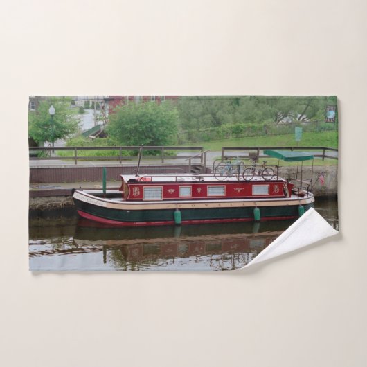 エリーキャナルボートタオルセット バスタオルセット (ハンドタオル)