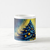 エリークリスマスナイトツリーアート モーフィングマグカップ (中央)