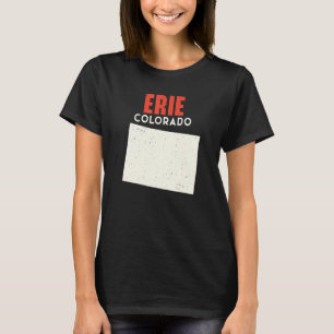 エリーコロラドUSA州アメリカトラベルコロラドアン Tシャツ