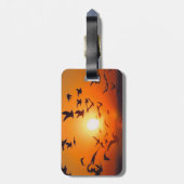 エリーサンセット湖 ラゲッジタグ (裏面縦)